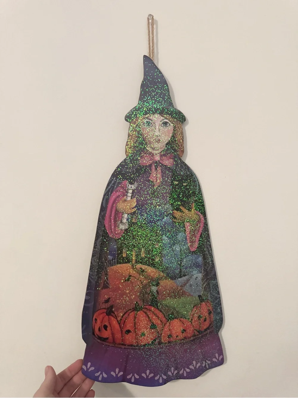 Halloween Witch Hanging Wall Decor